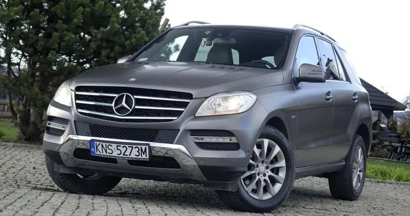 samochody osobowe Mercedes-Benz ML cena 75700 przebieg: 228000, rok produkcji 2012 z Otmuchów